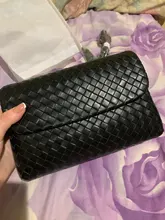 Bandolera de cuero para mujer, diseño de marca de lujo, 100%, tejido de piel de oveja, alta gama, gran capacidad, 2021