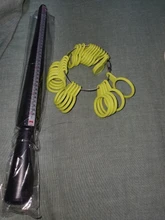 Juego de mancuernas de plástico para hacer joyas, juego de herramientas de joyería, medidor medición de tamaño de anillo, venta al por mayor