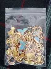 Bead Hair-Cuffs Hair-Accessaries-Extension Braid Dreadlocks Charm Gold-Ocean Drip 50pcs/Bag