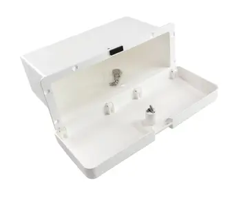 

Box for small things mortise, with lock, white c12200w