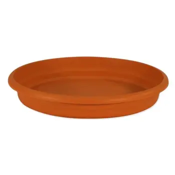 

PLASTIKEN round Tray Ø 70 cm for round pot-Terracotta