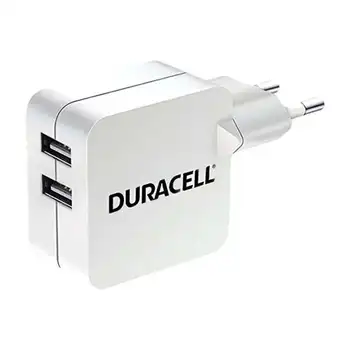 

Wall Charger duracell dracusb4w-eu - 2xusb - 5v / 2.4a per port