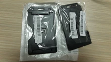Funda protectora de plástico duro Unisex de doble cara para documento de identidad, funda protectora duradera con soporte para tarjeta de identificación