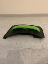 Equipo para estirar la espalda, masajeador Lumbar, soporte de Fitness, relajación, dolor espinal Mate, alivia el dolor, masajeador quiropráctico