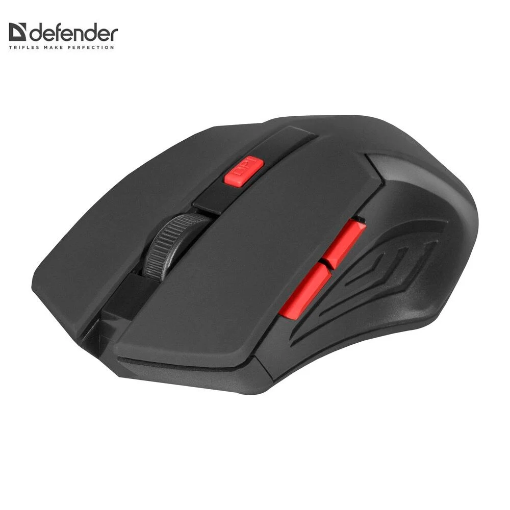 Компьютерная мышь Defender Accura MM-275 красный,6 кнопок, 800-1600 dpi