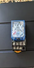 Electromagnetic-Relay Base Din-Rail-14-Pins MY4NJ AC220V Coil DC12V 4NC 4NO Small 1set