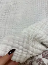 Manta de muselina para bebé recién nacido, edredón de algodón, 6 capas, Invierno