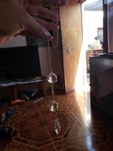 Atrapasueños solar geométrico, chapado en oro