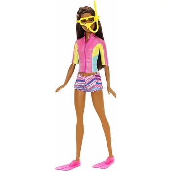 

Barbie doll and magic dolphins