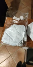 Mascarilla FFP2 no tejida de 5 capas para adultos, máscara protectora, antipolvo, reutilizable, transpirable, FFp2, 5-100 Uds.