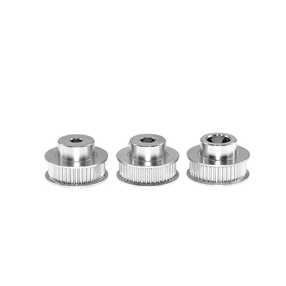 fennirace 50pcs GT2 Idler Timing Pulley 16/20 Tooth Wheel Bore 3/5mm Aluminium Gear Teeth Width 6/10mm 3D Printers Parts for Reprap Part Size : 20T W6 B5 with T