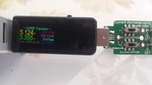 Probador USB U96, voltímetro Digital de CC, amperímetro, cargador tipo batería externa, indicador, medidor de corriente de voltaje, detector + carga + cocodrilo