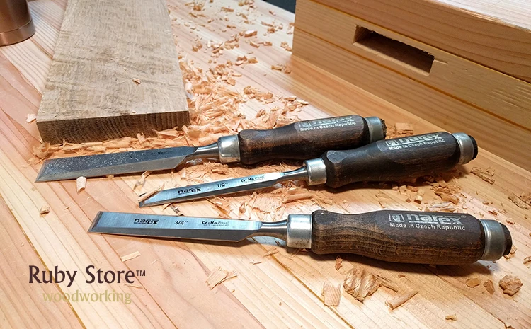 Set of 4pcs Bevel Edge Chisels, Model 8630 or 8631, Narex, Wood Line Profi,  Fine Woodworking - AliExpress