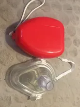 Máscara para respiración profesional de primeros auxilios, CPR, protección de rescate, respirador Artificial reutilizable con válvula unidireccional, mascarilla de seguridad