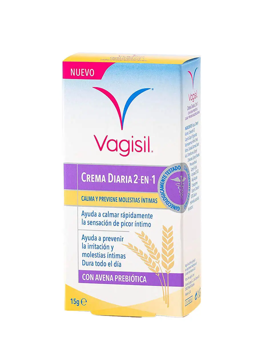 Ежедневный крем Vagisil 2 в 1 15 гр успокаивает и предотвращает интимный дискомфорт. |