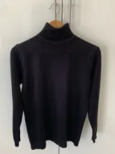 Suéteres de cuello alto para hombre, jerseys de punto de marca Sexy, Color sólido, informal, de otoño, invierno, novedad de 2021