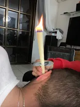 Hopi-limpiador de oídos, vela de oreja, removedor de cera, cuerno, bandeja para tapones para los oídos, aromaterapia redonda, fragancia de Candling de Indiana, 10 Uds.