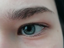 Easylittle-lentillas de colores para ojos, lentes de contacto de Color negro para ojo coloreado, bonitas, desengrasantes, 2 uds./par