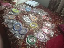 PCL baja temperatura 3d material 50/100 metros 10/20 hilos de Color rellenas de filamento inalámbrico para 3d pluma 3 d manejar conjunto