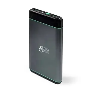 

Personalized Gray 10000 mAh Powerbank