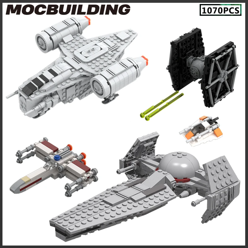 Moc Build Blocks Brick Micro Scale Spacavi Pack Shuttle Space Cruiser Ship Assembly Tecnologia Fai Da Te Mattoni Giocattoli Regalo Di Natale
