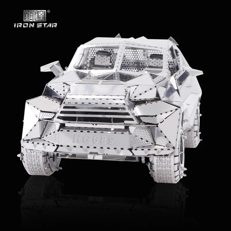 Набор 3d-пазлов Ali-First для сборки модель автомобиля KMK F450 металлическая Лазерная