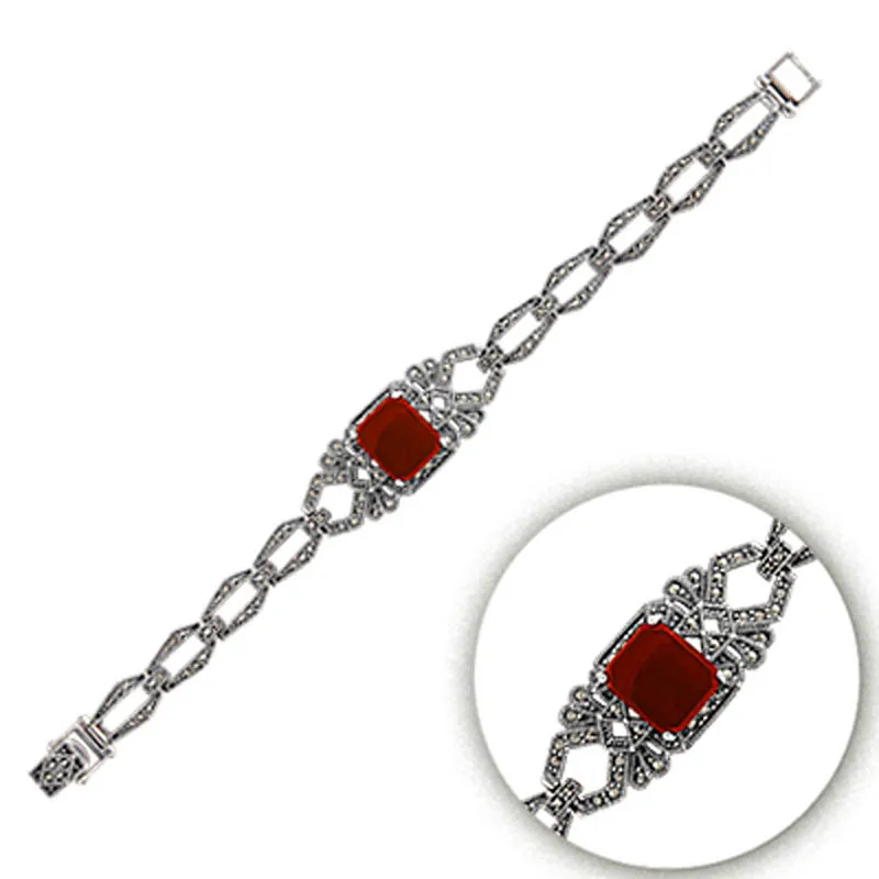 

Armagano Marcasite Cubic Zirconia bracelets Bangles
