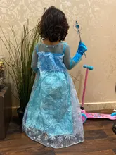 Elsa Dresses For Girls Princess Party Elsa Costume Snow Queen 2 Cosplay Elza Vestidos