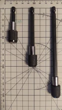 Taladro eléctrico de liberación rápida, vástago hexagonal 1/4, no magnético, portapuntas de destornillador, 60mm, 100mm, 150mm, herramienta eléctrica de vástago rápido