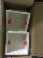 Socket-Box Switch Mount Screw-Set Adjustable 50mm 86 Depth Plasterboad