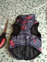 Ropa cálida para perros pequeños, abrigo para perros a prueba de viento, chaqueta acolchada, atuendo con chaleco, ropa para Chihuahua y Yorkshire 35