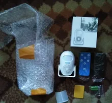 KERUI-Detector de movimiento humano multifunción M120, antirrobo, infrarrojo PIR, 100dB, para garaje, tienda, seguridad del hogar