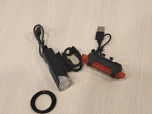 Bike-Light Bicycle-Lamp Cycling MTB Front-Back Safety Flashligh Rear Waterproof Rechargeable