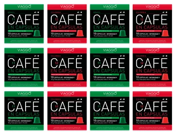 

VIAGGIO ESPRESSO-120 Coffee Capsule compatible Nespresso Machines (ORIGINS SELECTION)