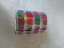 Pegatinas decorativas de oso Kawaii para manualidades, cintas Washi con letras del alfabeto, cintas Washi brillante, adhesivo para álbum de recortes