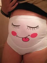 Bragas de maternidad para mujer, ropa interior para embarazadas con dibujos animados, calzoncillos lindos