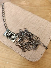 Nueva llegada Simple bolsos de hombro con solapa para niñas monedero embrague Retro de la PU de cuero de las mujeres bolso dama cierre bandolera cruzada