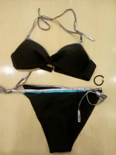 Push-Up Bikini Swimsuits Swimwear Bathing-Suit Beach-Wear Sexy Plus-Size Womens Female