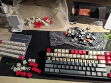 PBT Mx-Switches Key-Sa-Profile Keycaps Ball-Shape Through-Dolch Double-Shot Standard