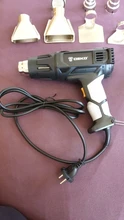 DEKO-pistola de aire caliente DKHG03, 220V, 2000W, avanzada, ajustable con cuatro boquillas, pistola de calor eléctrica