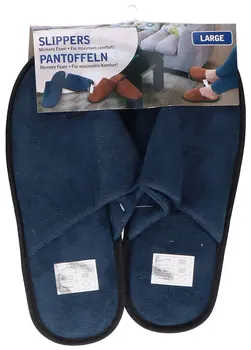 

Slippers memory size L Blue