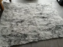 Alfombra gruesa de felpa para sala de estar, alfombrilla de suelo suave para cama de niños, ventana, mesita de noche, decoración del hogar, Alfombra de terciopelo suave