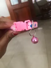 Collar de policarbonato para perros, hebillas ajustables con campana, correa para el cuello, suministros para mascotas, accesorios para perros pequeños, Chihuahua, Bulldogs, 1 unidad