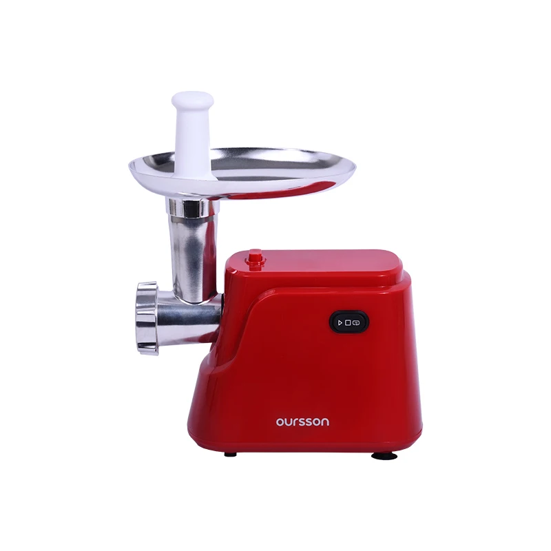 Мясорубка Oursson MG5540/RD заготовки для колбас резки kebbe нарезать овощи и