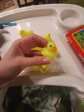 10 unids/lote lindo bebé niños juguete de goma patos de baño Baño habitación diversión con agua juego recién nacido niños niñas juguetes para los niños