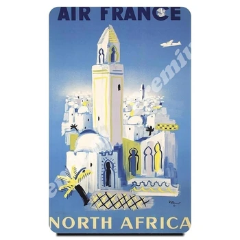

Africa souvenir magnet vintage tourist poster