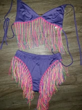 Conjunto de Bikini de estilo vendaje para mujer, ropa de baño Sexy con sujetador acolchado de realce, bañador de cintura alta con cordones, ropa de playa 2019