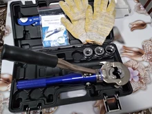 Herramienta hidráulica para prensado, fontanería, tubería Pex, de cero inoxidable y cobre, TH,U,V,M,VUS,VAU