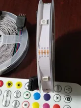 Led Ribbon Led-Strip-Lights Flexible Tape Phone-Bluetooth-App 5050 Waterproof RGB DC