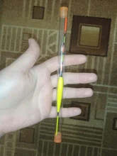 Flotador de pesca de agua dulce, 1 unidad, tubo de regalo, Balsa de agua superficial, boya de cruciano, aparejos de pesca, accesorios